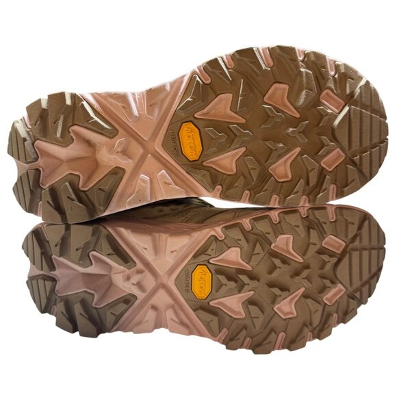 Hoka One One W Anacapa Breeze Low Womens Shoes Size 7B US Vibram Sole Beige/Pink - Picture 10 of 13